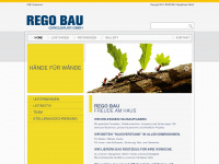 regobau.at Webseite Vorschau