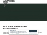 baumpatron.de Webseite Vorschau