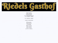 Riedels-gasthof.de