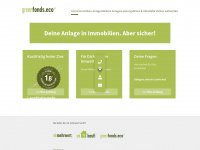 greenfonds.eco Webseite Vorschau