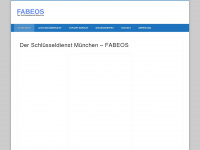 fabeos-schluesseldienst-muenchen.de Webseite Vorschau