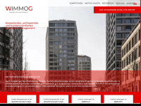 wimmog.ch Webseite Vorschau