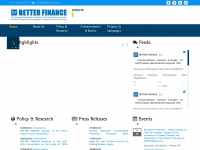 betterfinance.eu Webseite Vorschau