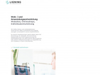 liening.dev Webseite Vorschau