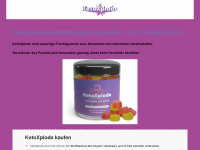 ketoxplode-fruchtgummis.de Webseite Vorschau