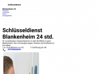 schlüsseldienst-blankenheim-24.de Webseite Vorschau
