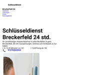schluesseldienst-breckerfeld-24.de Webseite Vorschau