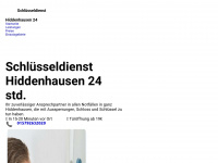 schluesseldienst-hiddenhausen-24.de Webseite Vorschau