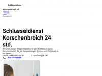 schluesseldienst-korschenbroich-24.de Webseite Vorschau