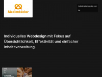 medienbaecker.com Webseite Vorschau