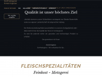 dorfmetzger.at Webseite Vorschau