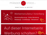pfaenderstock.at Webseite Vorschau
