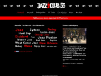 jazzclub55-pforzheim.de Webseite Vorschau