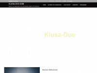 klusa-duo.com Webseite Vorschau