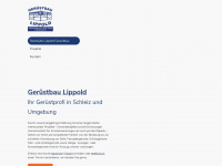lippold-geruestbau.de Webseite Vorschau