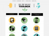 kiez-toolbox.de Webseite Vorschau