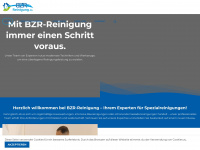 bzr-reinigung.ch Webseite Vorschau