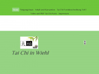 taichi-wiehl.de Webseite Vorschau