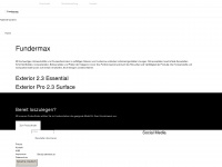 fundermax.com Webseite Vorschau