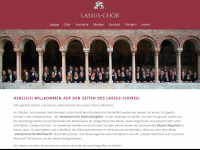lassus-chor.de Webseite Vorschau