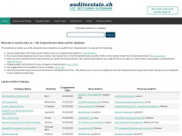 auditorstats.ch Webseite Vorschau