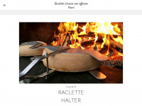 raclette-halter.ch Webseite Vorschau