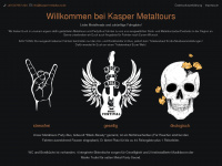 kasper-metaltours.de Webseite Vorschau