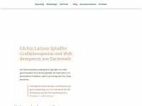 larissaspindler.de Webseite Vorschau