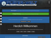 player-welt.de Webseite Vorschau