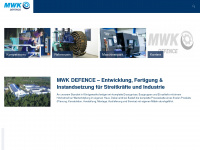 mwk-defence.de Webseite Vorschau