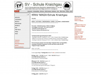 kravmaga-kraichgau.de Webseite Vorschau