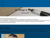 drwenger-kanzlei.de Webseite Vorschau