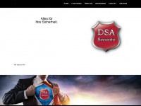 dsa-security.de Webseite Vorschau