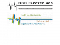 dsb-electronics.de Webseite Vorschau