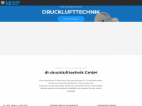 dt-drucklufttechnik.de Webseite Vorschau