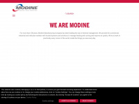 modine.com Webseite Vorschau
