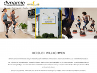 dynamicfitness.de Webseite Vorschau