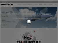 mbda-systems.com Webseite Vorschau