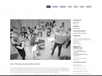 orchester-rorschach.ch Webseite Vorschau