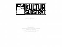 kultursubstrat.net Webseite Vorschau