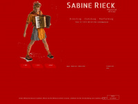 sabine-rieck.com Webseite Vorschau