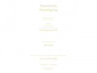 restaurant-vereinigung.ch Webseite Vorschau