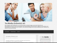 tecmedia.ch Webseite Vorschau