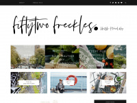 fiftytwofreckles.com Webseite Vorschau