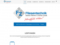 fz-fliesentechnik.de Webseite Vorschau