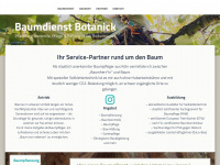 botanick.de Webseite Vorschau