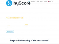 hyscore.io Webseite Vorschau