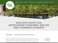 green-wall.ch Webseite Vorschau