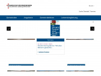 kirche-bernau.de Webseite Vorschau