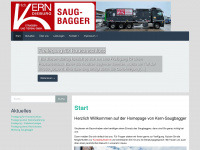 kern-saugbagger.de Webseite Vorschau